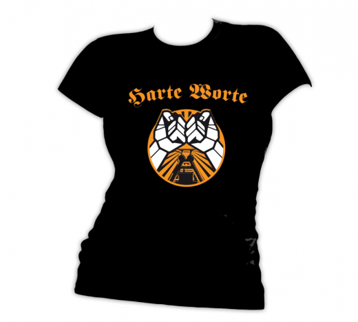 Harte Worte - Punkrock Allianz Girlie Shirt (black)