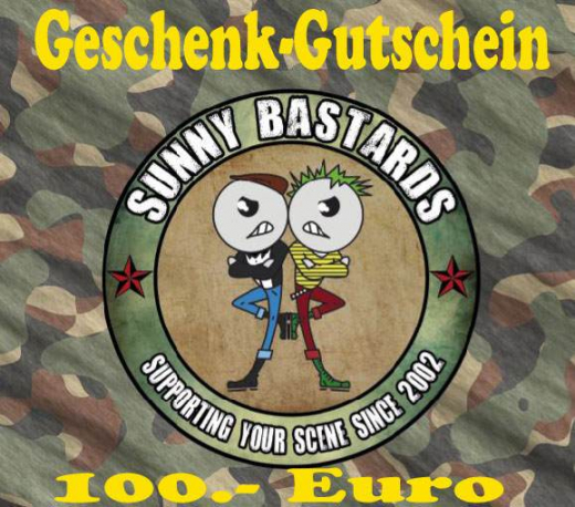 Sunny Bastards Shop-Gutschein über 100 Euro