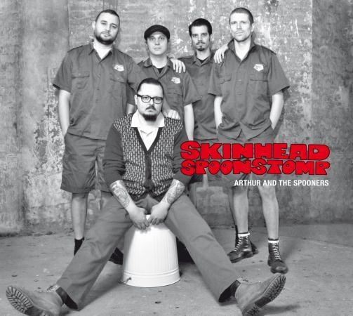Arthur and the Spooners - Skinhead Spoonstomp (CD) Digipac