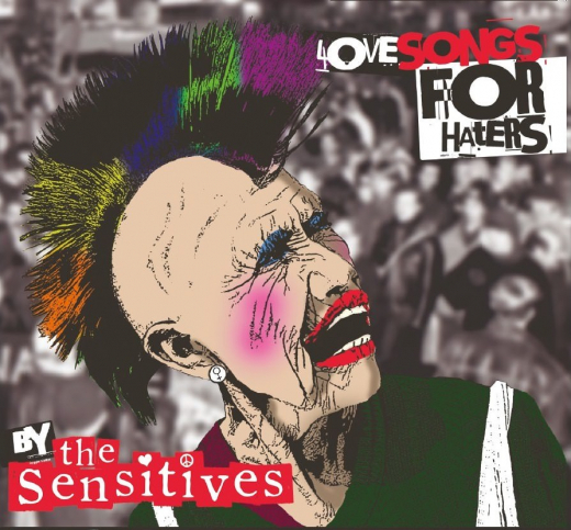 Sensitives, the - Love Songs for Haters (LP) + 2CD´s lim.120 yellow/black marbled Vinyl