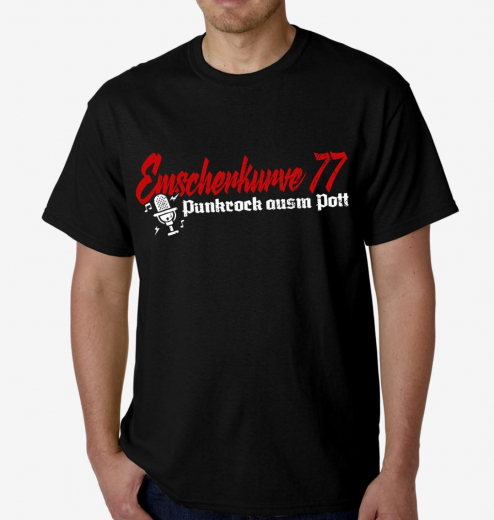 Emscherkurve 77 - Punkrock Pott T-Shirt (black)