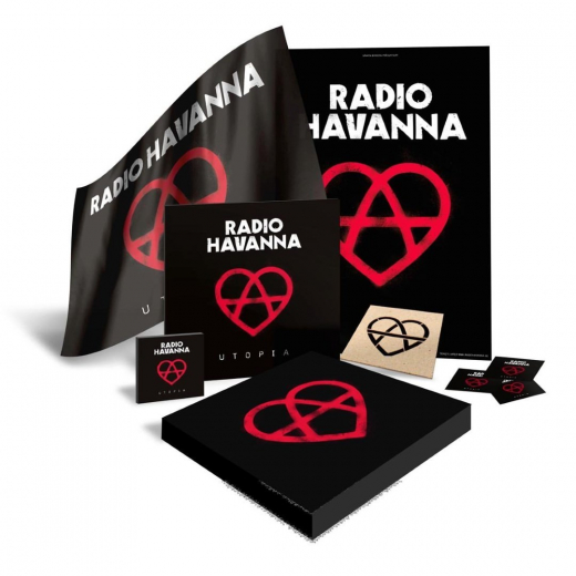Radio Havanna - Utopia (LP) limited Box Flag/Stencil/Poster/Sticker