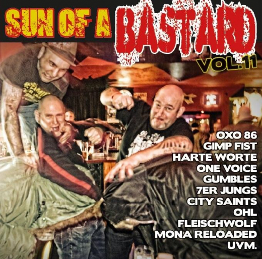 Sun of a Bastard Vol. 11 - (CD) Cover A  (Harte Worte, OXO86, 7er Jungs, One Voice, OHL uva )