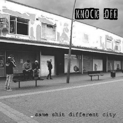 Knock off - Same shit, different city (LP)  red Vinyl 350 copies