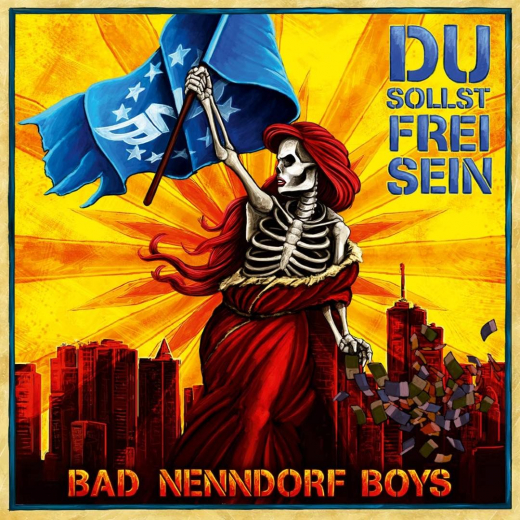 Bad Nenndorf Boys - Du sollst frei sein (LP) limited 100 gold Vinyl + MP3