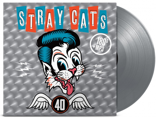 Stray Cats - 40 (LP) Ltd. colored Vinyl, 180gr. Gatefolder