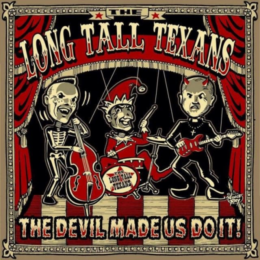 Long Tall Texans - The Devil made us do it (LP) smokey-red Vinyl 200 copies