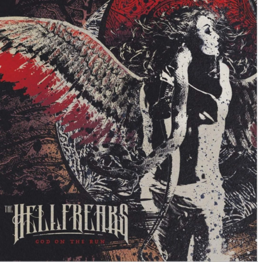 Hellfreaks, the - God on the Run (LP) UNIKATE 180gr. Vinyl + Poster + MP3  lmtd 100 copies