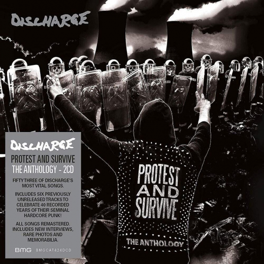 Discharge - Protest and survive: The anthology (2LP) Gatefolder lmtd Splatter Vinyl