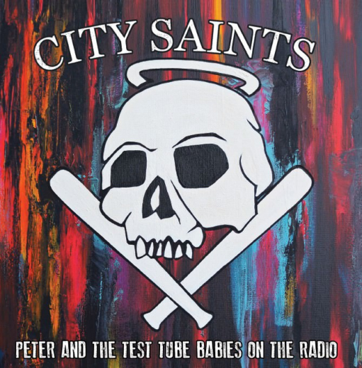 City Saints - Peter & the Test Tube Babies on the Radio (EP) beer colored Vinyl 100 copies