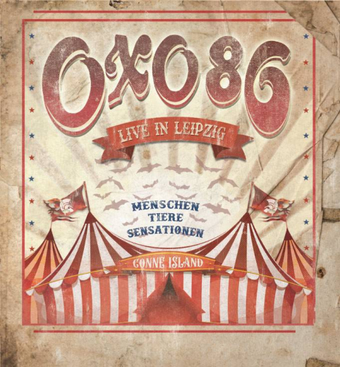 OXO86 - Live in Leipzig (DVD+2LP) limited smokey 180gr. Vinyl Edition Trifolder