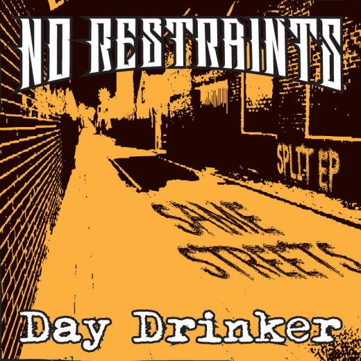 Day Drinker / No Restraints - Same Streets (EP) limited black Vinyl + MP3