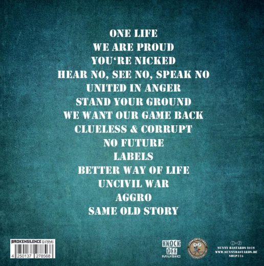 Knock Off - You get one life (LP) Vinyl + CD/ 2. Wahl