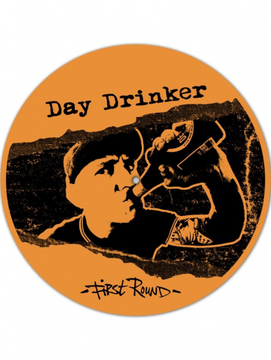 Day Drinker - First Round (LP) Special offset Printed B-Side limited orange/ black Vinyl