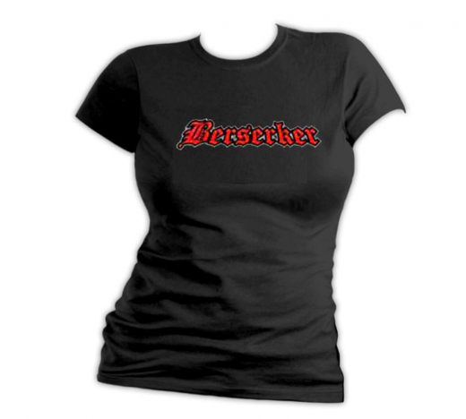 Berserker - Stay Brutal - Girly Shirt (black)