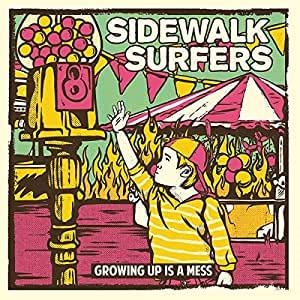 Sidewalk Surfers - Growing up is a mess (LP) colored Vinyl