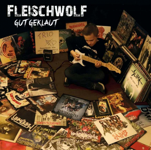 Fleischwolf - Gut Geklaut (LP) limited RednBlack Swirl Vinyl Gatefolder, Maxibooklet