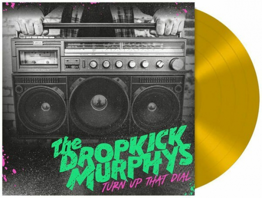 Dropkick Murphys - Turn Up That Dial (LP) Ltd. gold Vinyl