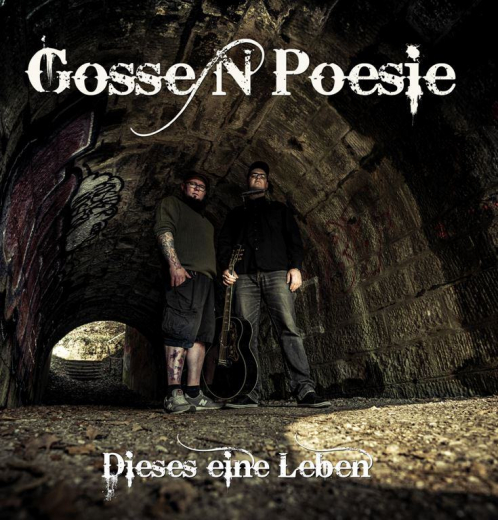Gossenpoesie - Dieses eine Leben (LP) ltd coal-colored Vinyl 200 copies+MP3