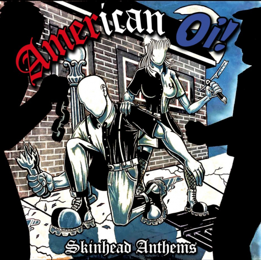 American Oi! - Skinhead Anthems (LP) smokeyred Vinyl Patriot, Hardsell, Mob Mentality, Doug & the Slugz