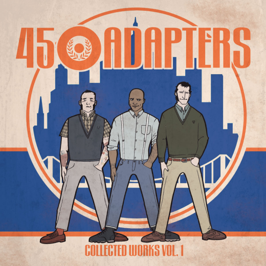 45 Adapters - Collected Works Vol.1 (2LP) 2x10inch neon orange Vinyl