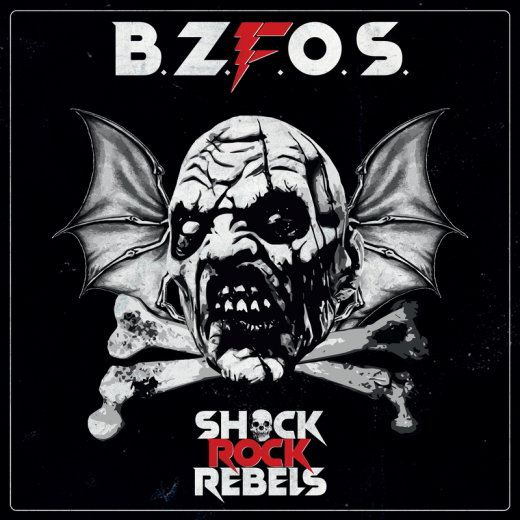 Bloodsucking Zombies from outer Space - Shock Rock Rebels (LP) red Vinyl
