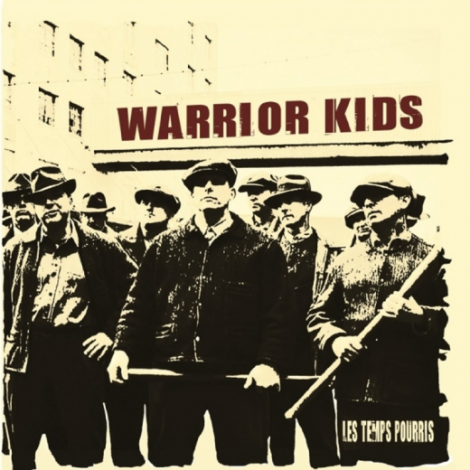 Warrior Kids - Les Temps Pourris (LP) 100 copies smokey white Vinyl