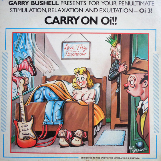 V/A: Carry on OI! (LP) limited white Vinyl Garry Bushell