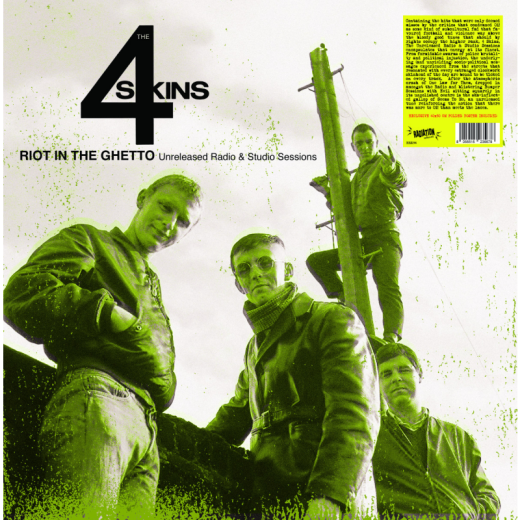 4-Skins - Riot in the Ghetto Unreleased Radio & Studio Sessions (LP) Radiation Edition