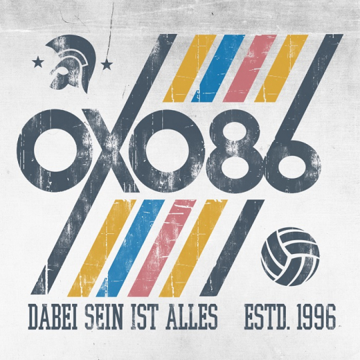 Oxo86 - Dabei sein ist Alles (LP) clear red splash Vinyl Gatefolder