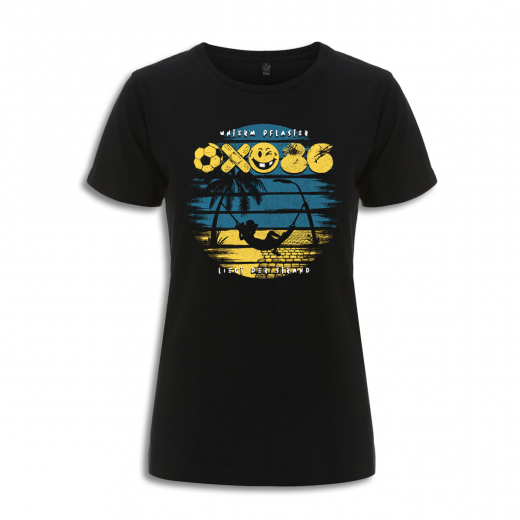 OXO86 - Unter´m Pflaster Girlie-Shirt (black)