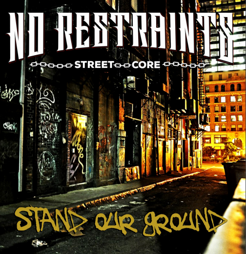 No Restraints - Stand your ground (LP) red/blue haze Vinyl LAST COPY