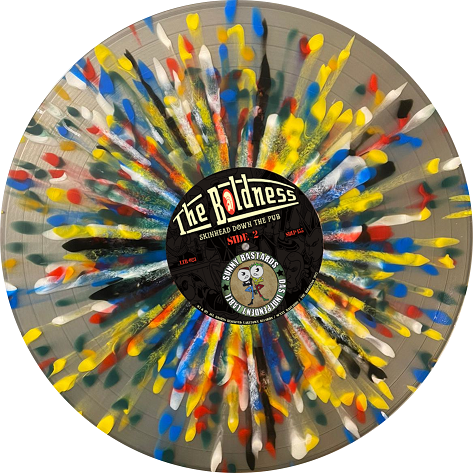 Boldness, the - Skinhead down the Pub (LP) xtreme Splatter Vinyl 150 copies