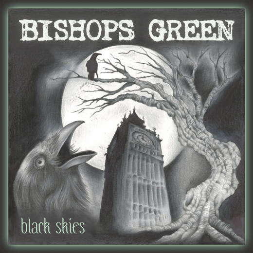 Bishops Green - Black Skies (LP) milky clear Vinyl