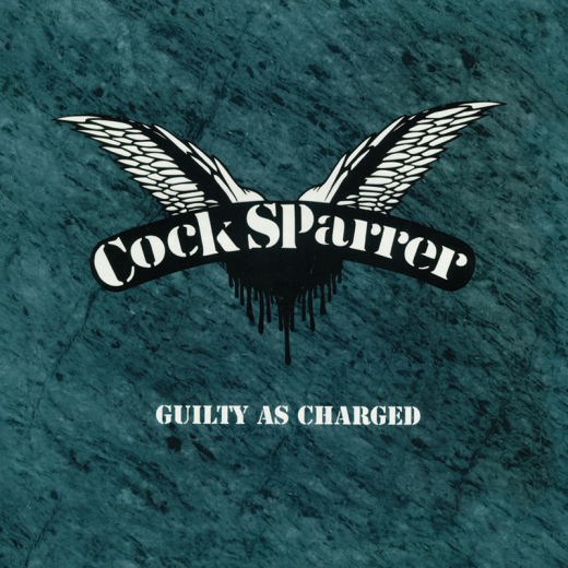 Cock Sparrer - Guilty As Charged (LP) - Aqua Blue & Electric Blue Cloudy Vinyl