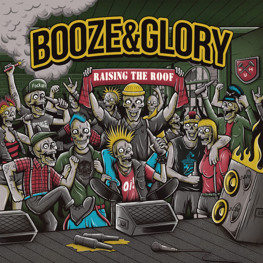 Booze & Glory - Raising The Roof (LP) Gatefolder oxblood Vinyl