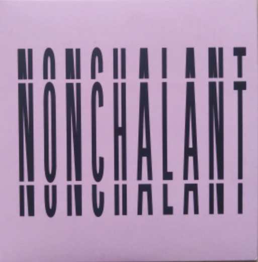 NonChalant (EP) 7inch cremepinkwhite Vinyl Drinking Squad