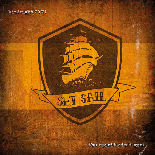 Set Sail - The Spirit Aint Gone (LP) white marbled Vinyl + MP3