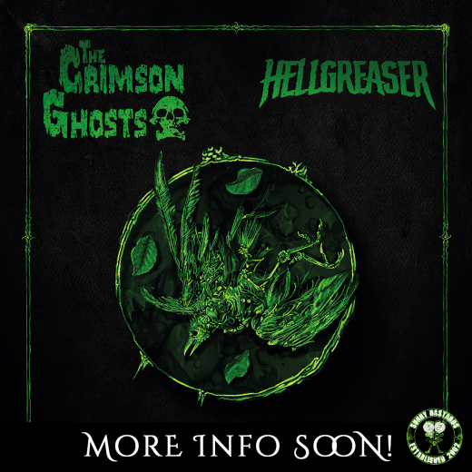 Hellgreaser / The Crimson Ghosts - Greensleeves (LP)  TESTPRESSUNG inc Cover