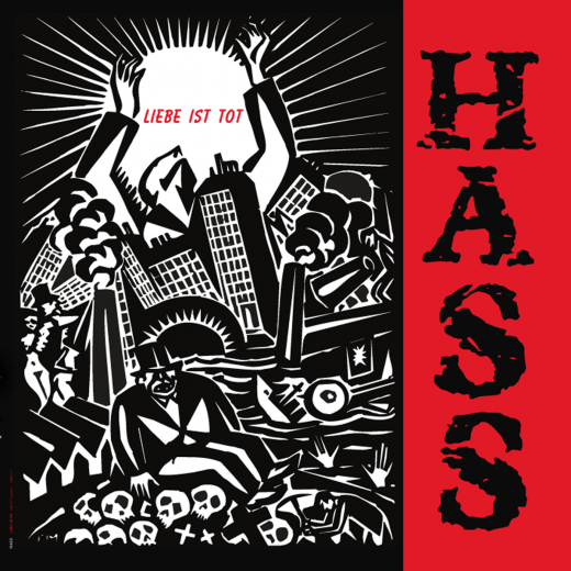 Hass - Liebe ist tot (LP) red Viny limited
