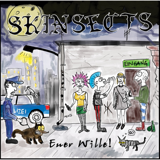 Skinsects - Euer Wille (LP) blue Vinyl