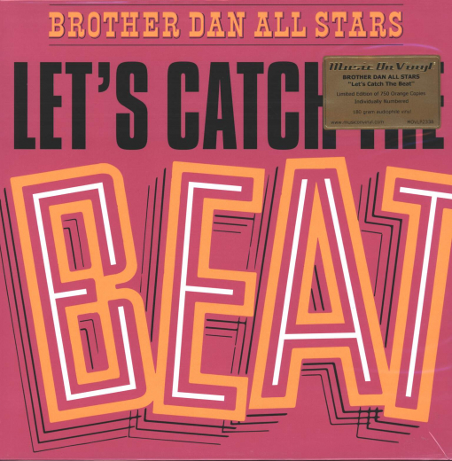 Brother Dan All Stars - Let´s catch the beat (LP) orange 180gr. Vinyl limited