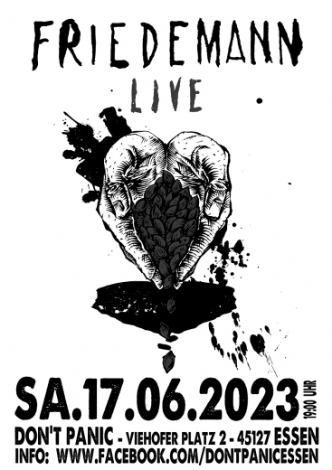 Friedemann live (Ticket) 17.06.23 Dont Panic Essen