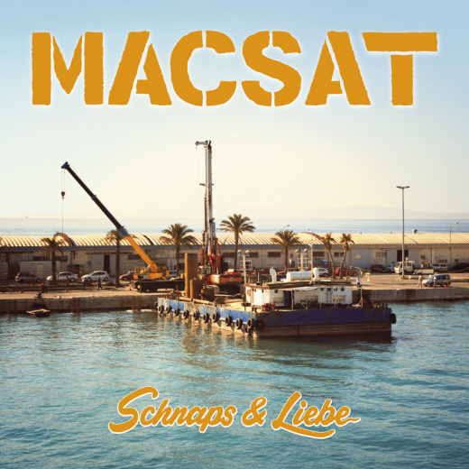 MACSAT - Schnaps & Liebe (LP) white Vinyl