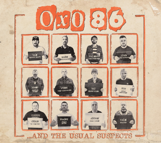 Oxo86 - and the usual suspects (LP) creme-orange swirl Vinyl