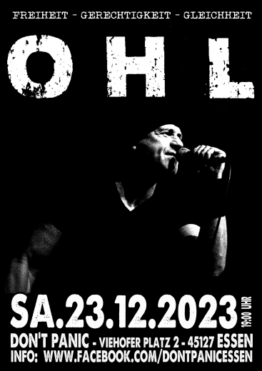 OHL - Live! (Ticket) 23.12.2023 Dont Panic Essen