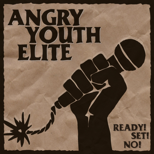 Angry Youth Elite - Ready! Set! No! (LP) blue Vinyl