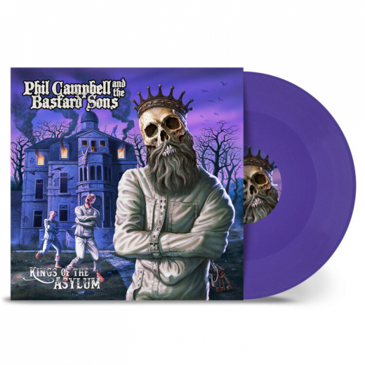 Phil Campbell and the Bastards sons - Kings of the asylum (LP) purple Vinyl Gatefolder