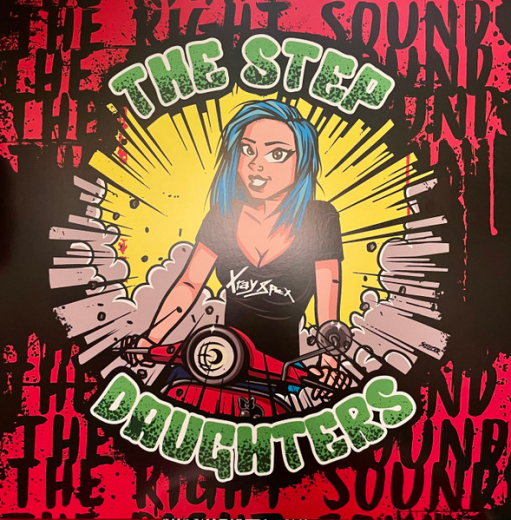 The Step Daughters - The Right Sound (LP) smokey clear Vinyl