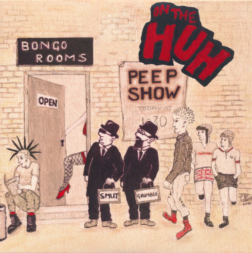 On the Huh - Peepshow (EP) 7inch black Vinyl